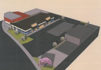 preliminary rendering of natural way chiro building cof permit docs