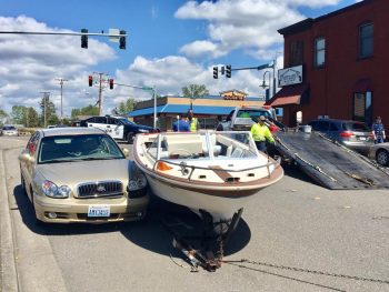 4 runaway boat hits parked cars 2017-05-07 photo reader