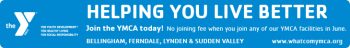 YMCA DISC FERN BANNER AD blue no joining fee June PS