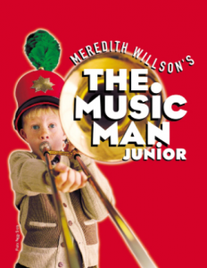 the music man junior poster