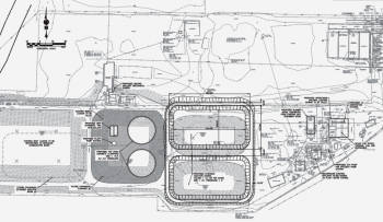 wastewater facilities expansion draft drawing Wilson Engineering 8-2016