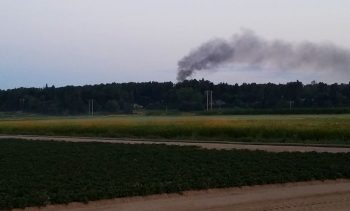 uplands way fire smoke plume 2017-07-18 photo steve nave L