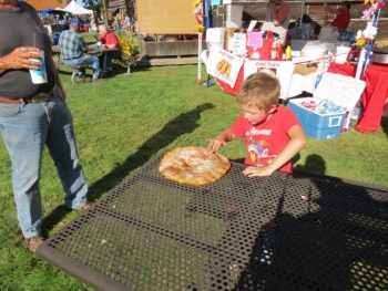 lots of great food at the old settlers picnic