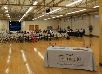 Ferndale Chamber political forum at pavilion 2017-08-22