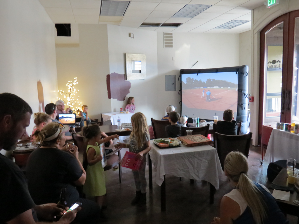 Friends and families gather at Leader Block to support Ferndale Cal Ripken 12U at World Series 2017-08-08
