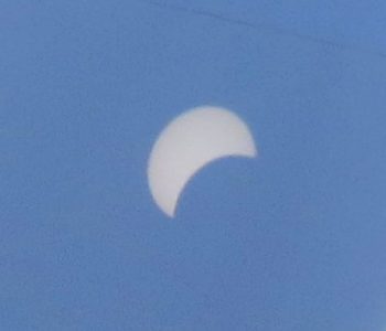 pinhole view of eclipse 2017-08-21