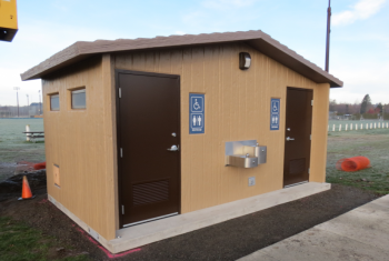 permanent bathroom installed at star park 2017-12-14