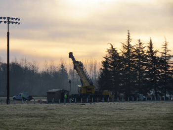 permanent bathroom installed via crane at star park 2017-12-14