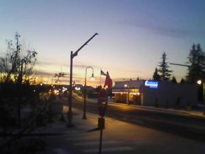 Pioneer Bridge looking east (February 22, 2018). Photo: My Ferndale News
