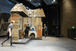 stage crew prepare movable sets during dress rehearsal for fiddler on the roof 2018-02-21