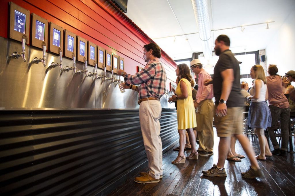 iPourIt self-serve tap system