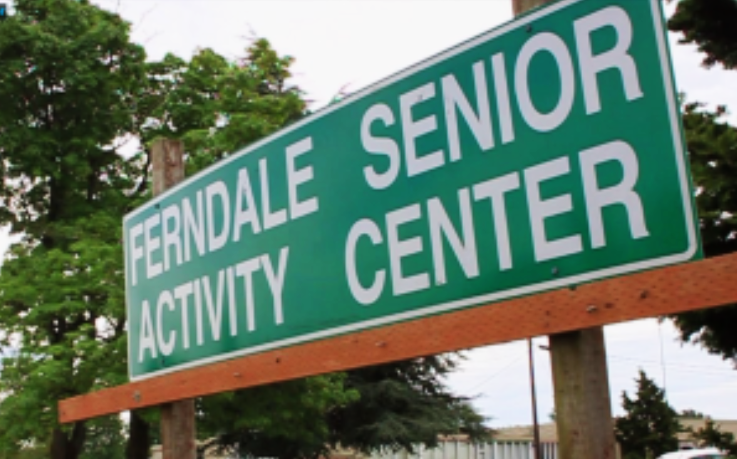 ferndale senior activity center sign 2015