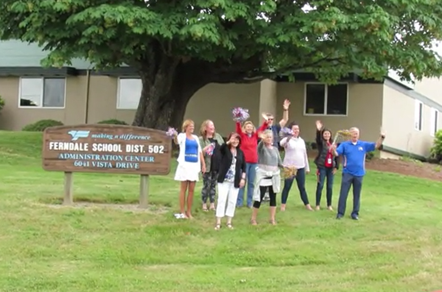 vidcap 2 administration staff send students off for the summer 2018-06-15