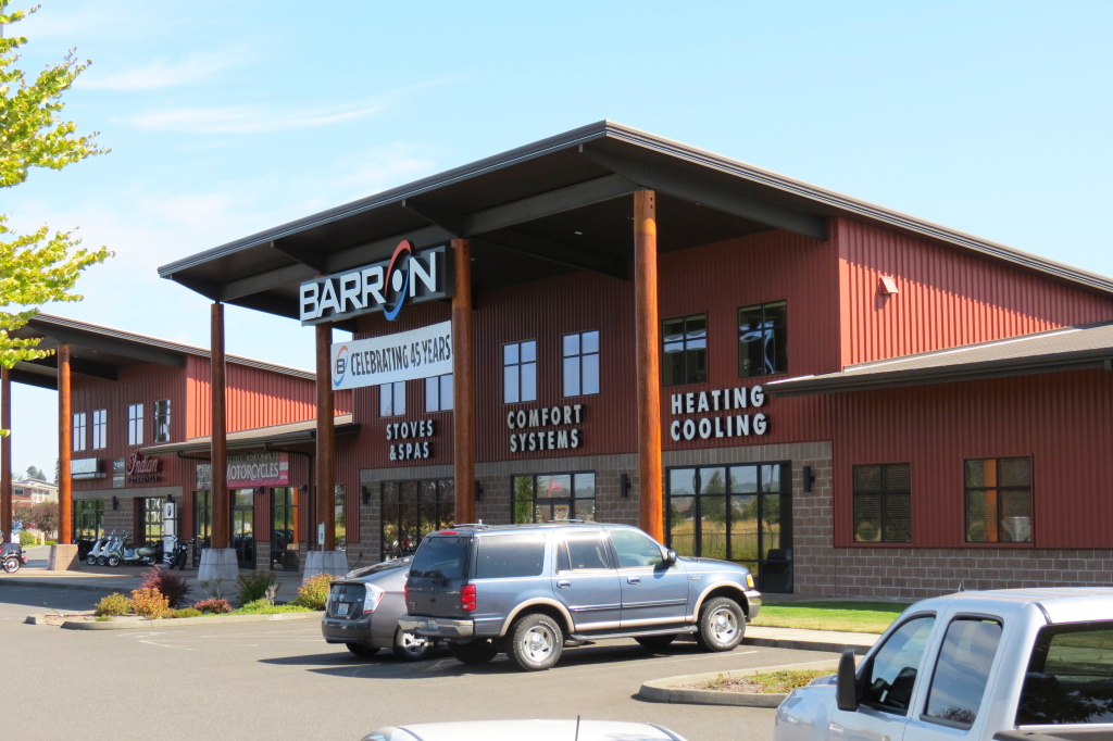Barron heating and air conditioning Ferndale location storefront 2018-07-17