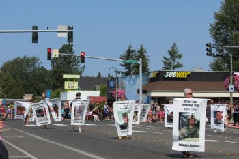 One of the many entries in the 2018 Whatcom Old Settlers Grand Parade in Ferndale (July 28, 2018). Photo: My Ferndale News
