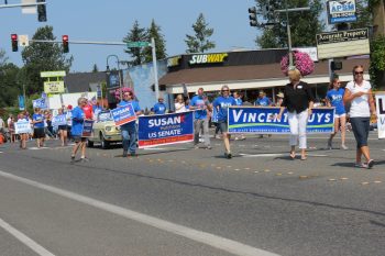 One of the many entries in the 2018 Whatcom Old Settlers Grand Parade in Ferndale (July 28, 2018). Photo: My Ferndale News