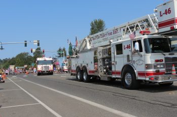 One of the many entries in the 2018 Whatcom Old Settlers Grand Parade in Ferndale (July 28, 2018). Photo: My Ferndale News