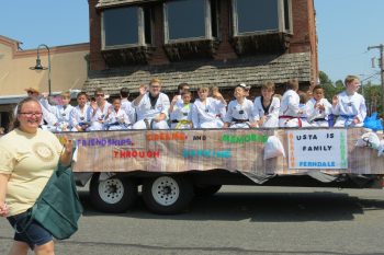 One of the many entries in the 2018 Whatcom Old Settlers Grand Parade in Ferndale (July 28, 2018). Photo: My Ferndale News