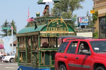 One of the many entries in the 2018 Whatcom Old Settlers Grand Parade in Ferndale (July 28, 2018). Photo: My Ferndale News