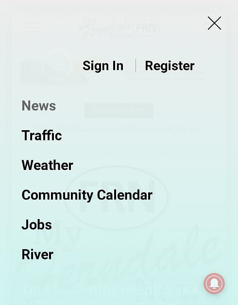 mfn menu open on mobile