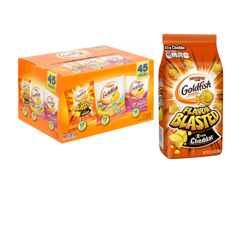 pepperidge farm goldfish recall package graphic