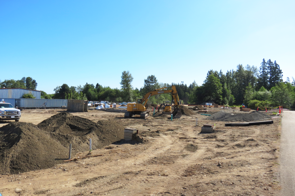 work begins on n whatcom medical center site 2018-07-13