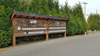 mailbox condo graffiti - pix