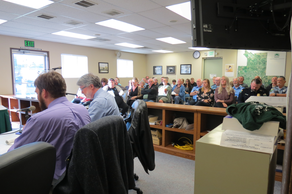 ferndale city council meeting audience 2018-09-17