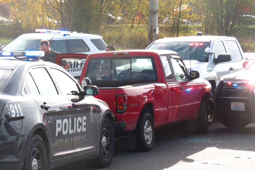 Scene of end of pursuit on Main Street near Barrett Road 2 2018-10-26