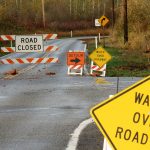 Looking west down Marine Drive across the intersection with Ferndale Road (November 5, 2018). Photo: Whatcom News