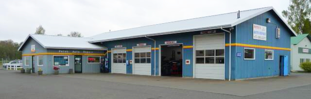 Pete's Auto Repair at 6209 Portal Way (April 27, 2016). Photo: Whatcom News.