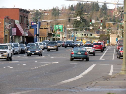 Historic Downtown Ferndale (January 2019). Photo: My Ferndale News
