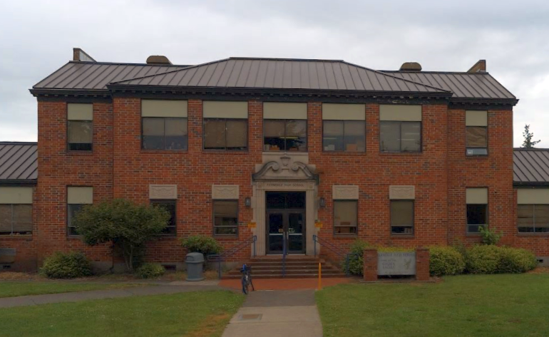 ferndale high school old main entrance