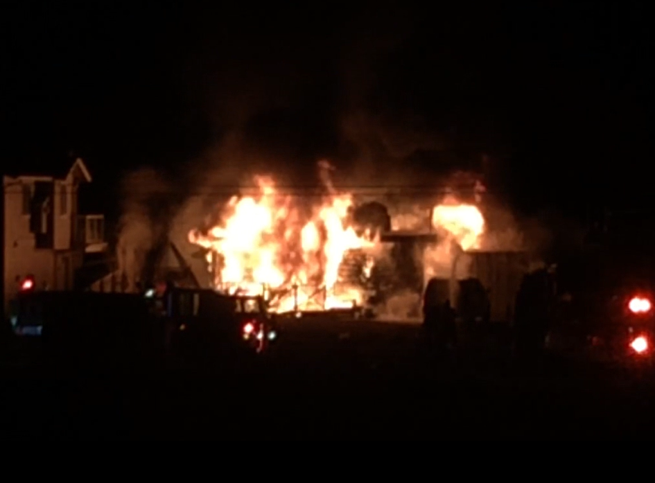 sucia drive residential fire 2019-03-13 0135 Joel Kennedy still