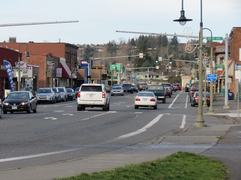 Downtown Ferndale (January 5, 2019). Photo: My Ferndale News