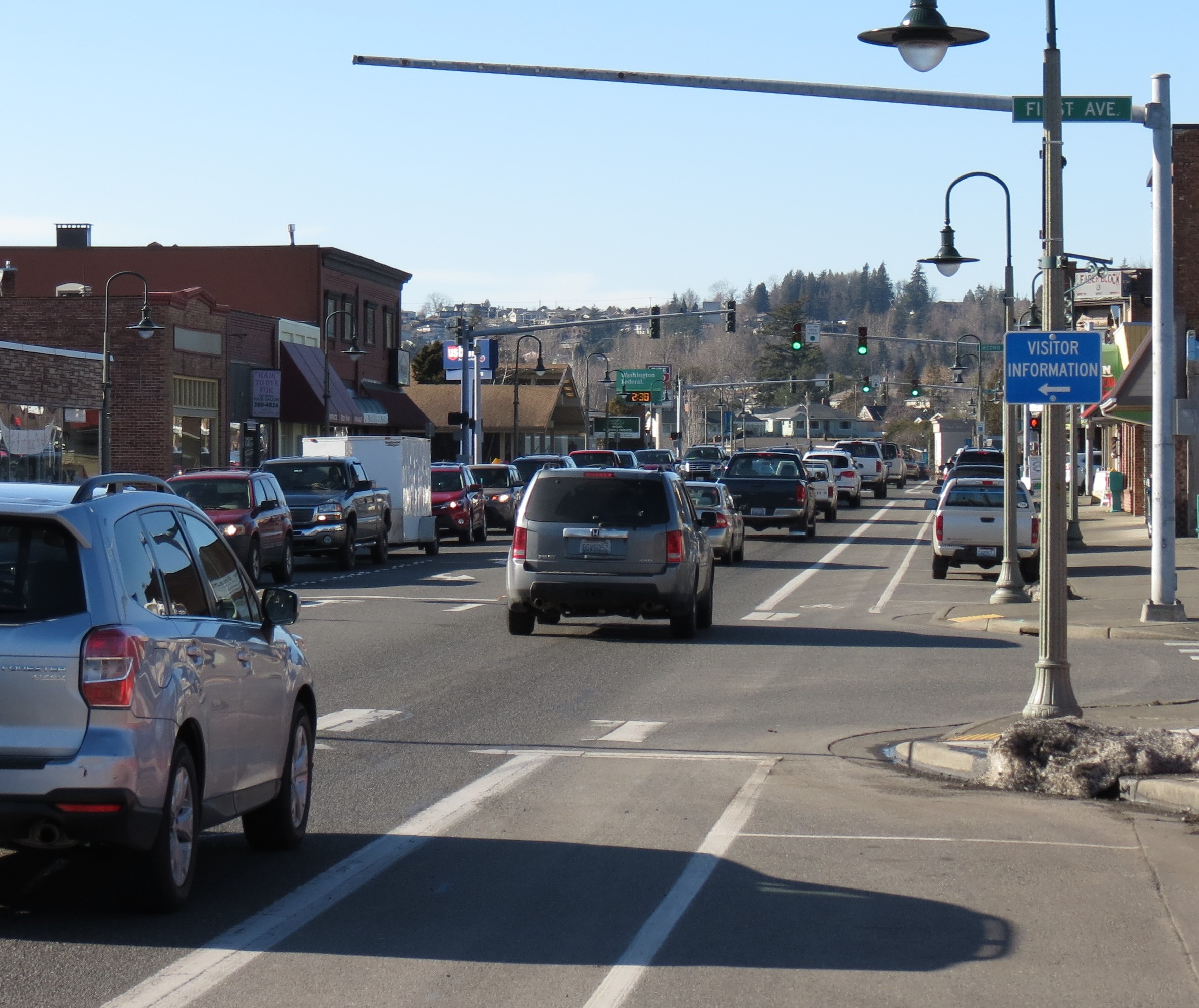 Downtown Ferndale (March 1, 2019). Photo: My Ferndale News