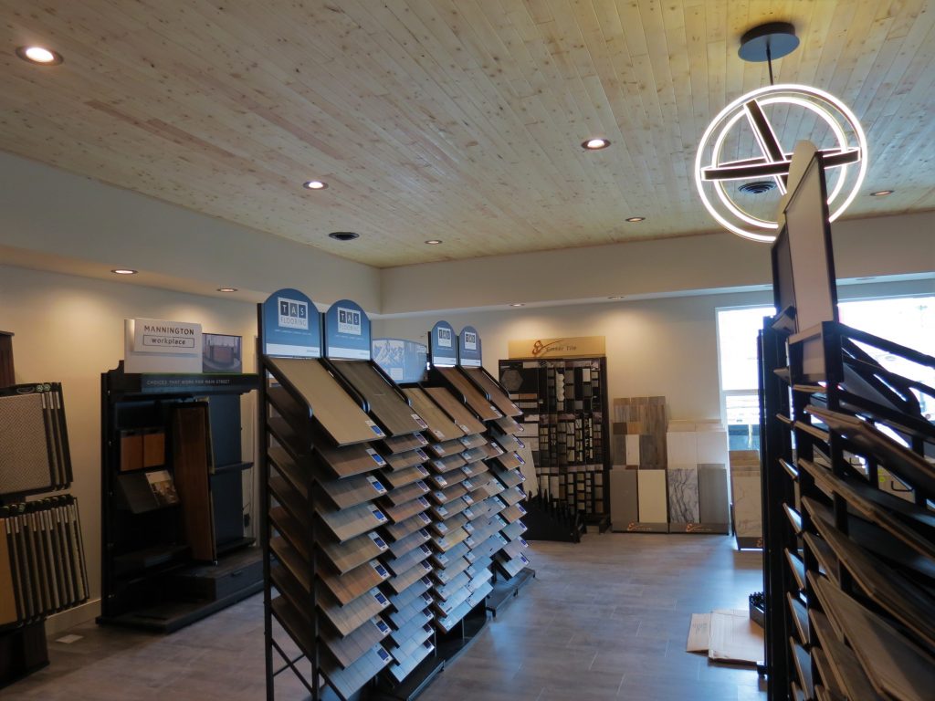 The Morris Floors & Interiors showroom at the company's new Ferndale location at 2002 Main Street (April 19, 2019). Photo: My Ferndale News