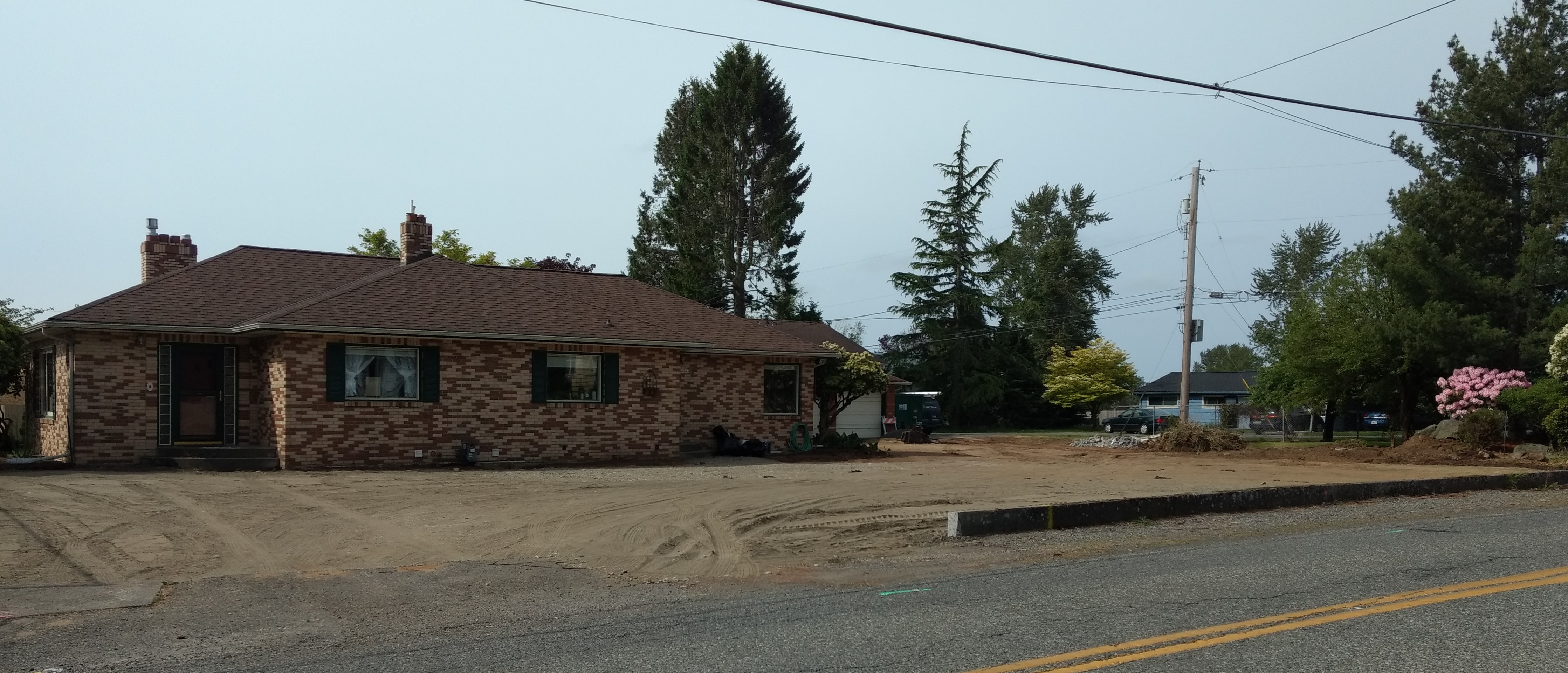 Landscaping can be seen underway for the future home of the Whatcom Center for Early Learning Ferndale campus (May 13, 2019). Photo: My Ferndale News