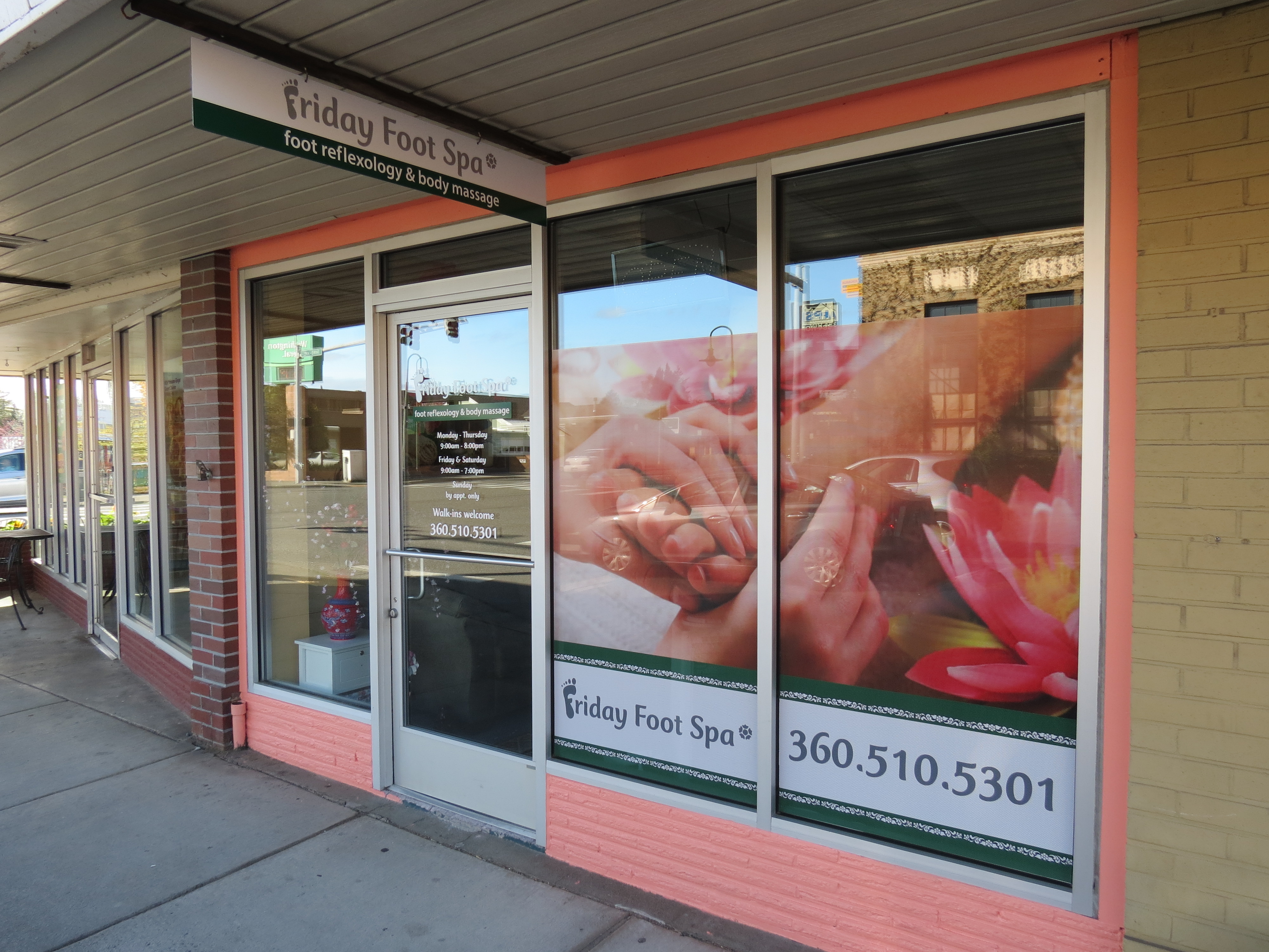 Exterior of new location for Friday Foot Spa at 56xx 3rd Avenue (April 23, 2019). Photo: My Ferndale News
