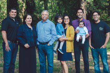 Satpal Sidhu and family. Photo courtesy of Satpal Sidhu.