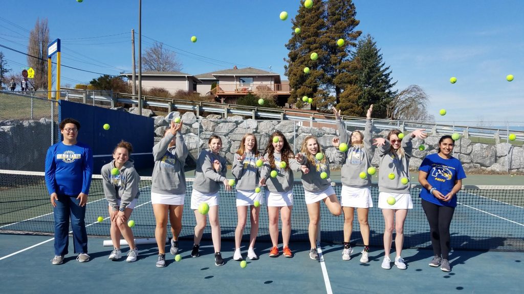 FHS girls tennis team. Photo courtesy of Mark Grieg