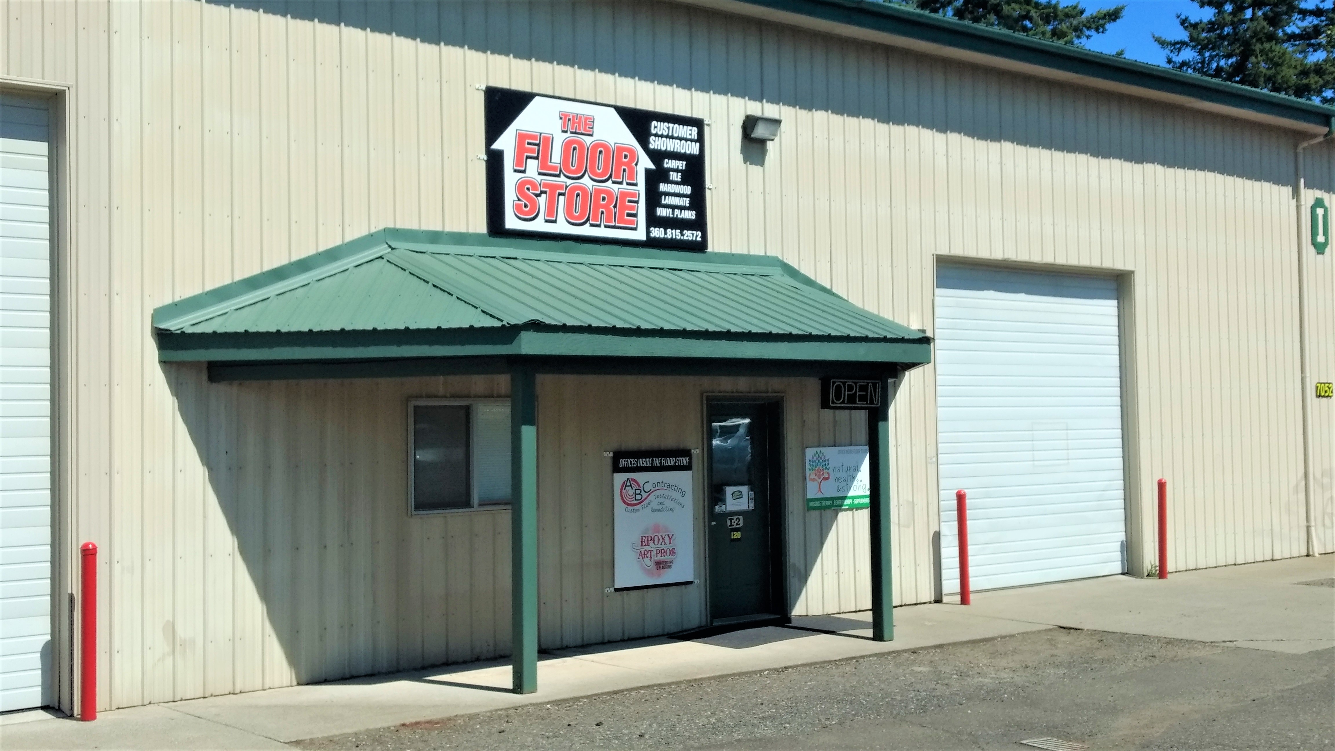 Exterior of The Floor Store in Grandview Business Park (July 26, 2019). Photo: My Ferndale News