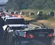 Car with it's roof removed at the scene of a crash on I-5 (July 21, 2019) Photo courtesy of WCFD7