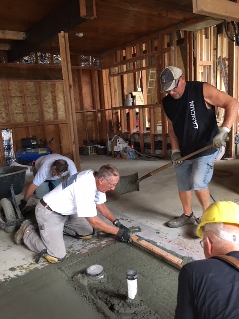 Christ Lutheran Church remodel effort underway. Photo courtesy of Christ Lutheran Church.