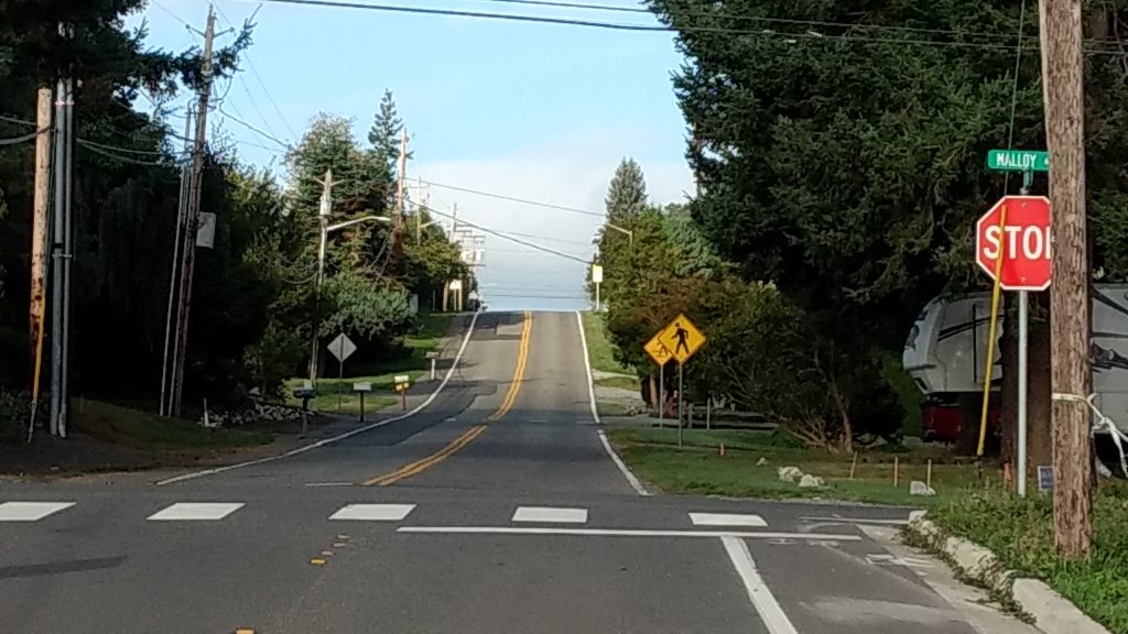 Thornton Street from Malloy Avenue (September 25, 2019). Photo: My Ferndale News