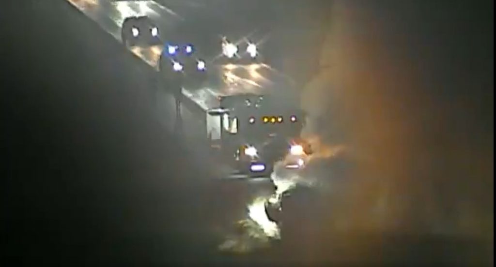 car fire i-5 wsdot cam