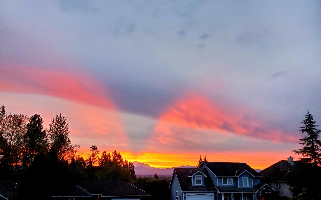 Sunrise (October 12, 2019) Photo credit: Monique Newman