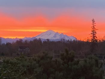 Sunrise (October 12, 2019) Photo credit: Shari Rushing