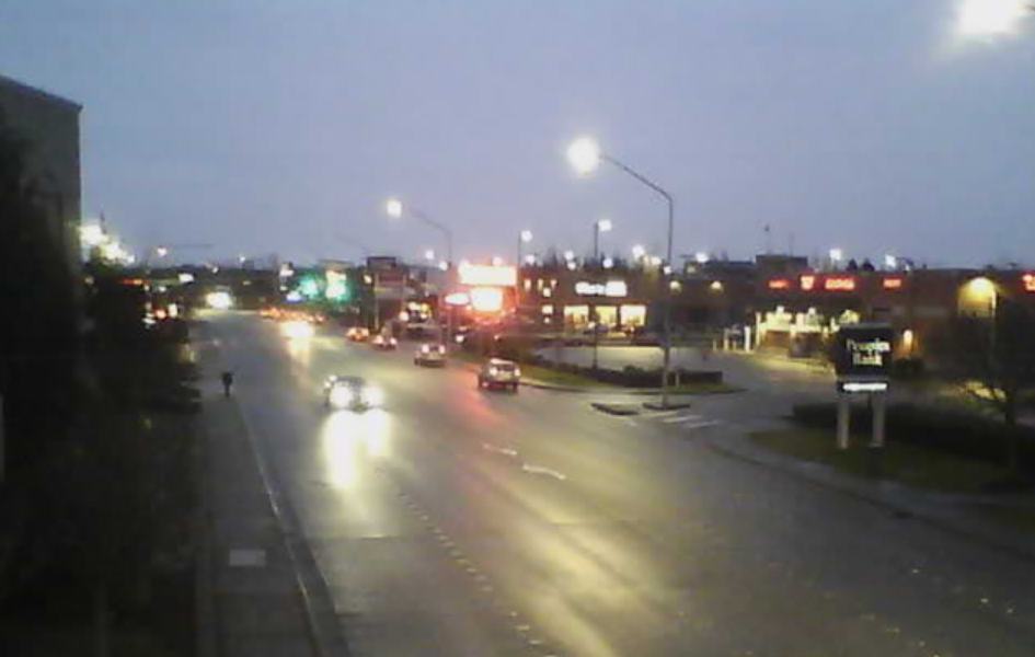 Main Street traffic camera (January 10, 2020). Photo: My Ferndale News