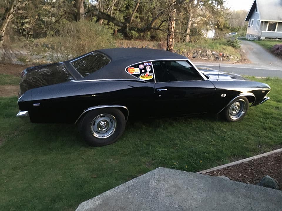 Butch Aldrich's 1969 Chevrolet Chevelle prior to being stolen and damaged. Photo: Butch Aldrich
